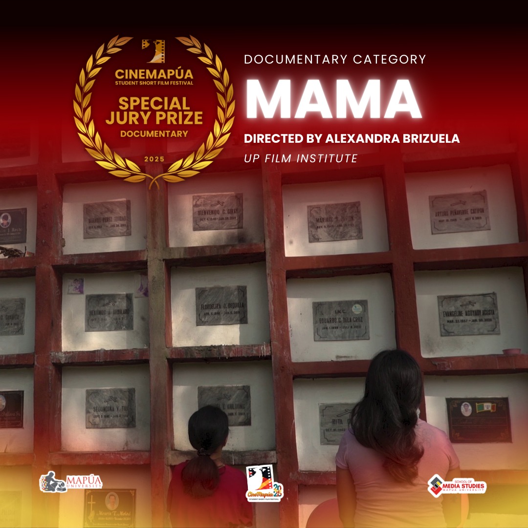 ‘Mama’ Wins Special Jury Prize (Docu) | CineMapúa Student Film Fest news