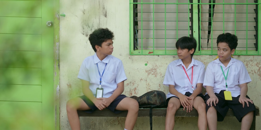 ganggang-5 – Anton, Tenten, and Ilay wait by the teacher_s office – Mona Nieva